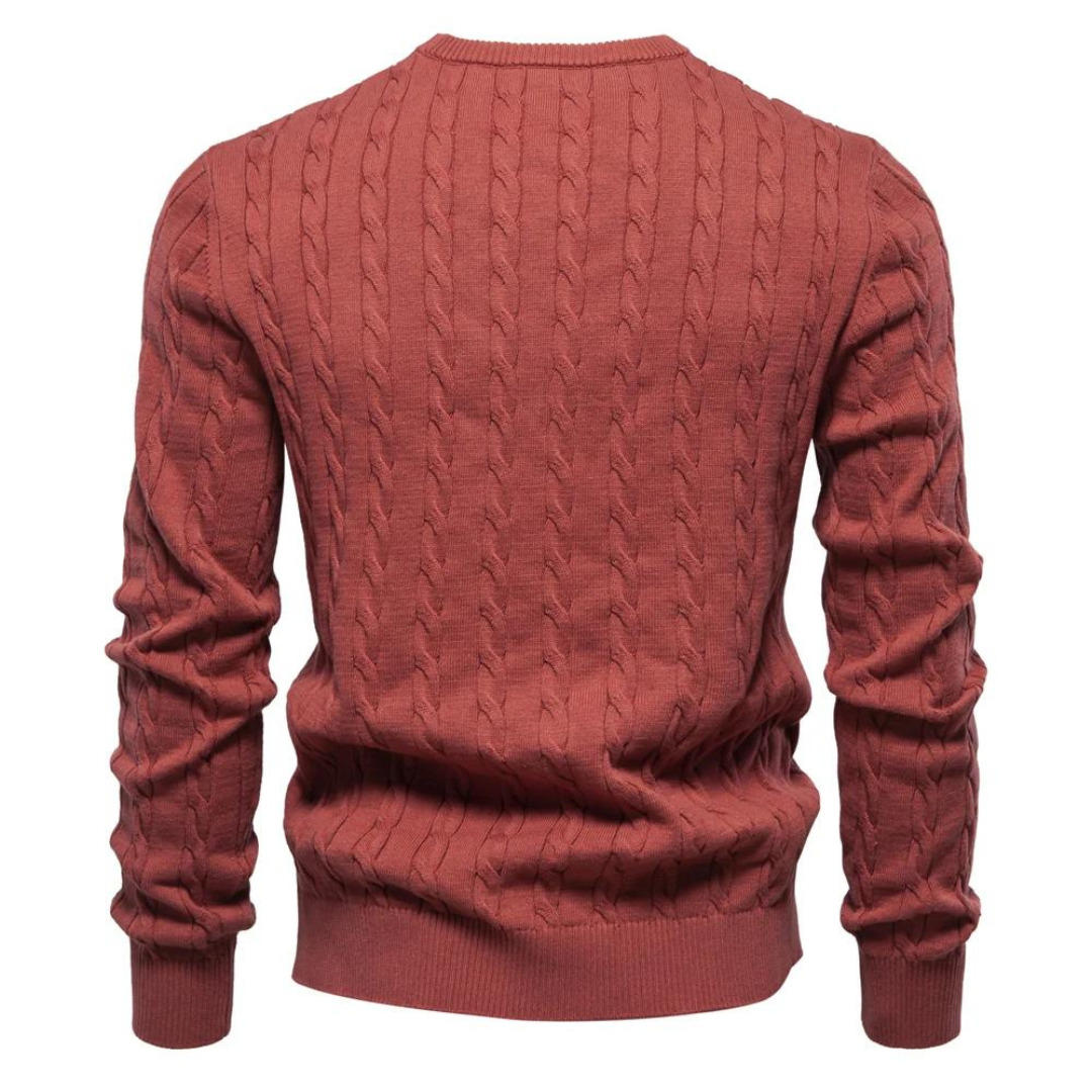 Kosta Zopfmusterpullover