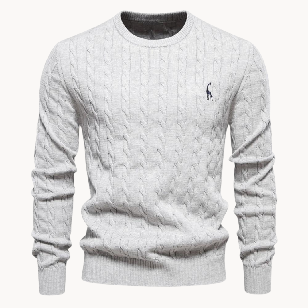 Kosta Zopfmusterpullover
