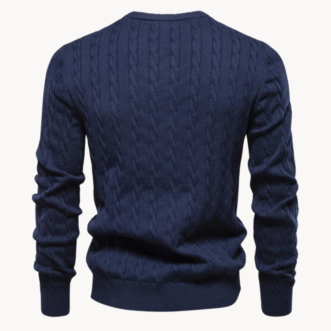 Kosta Zopfmusterpullover