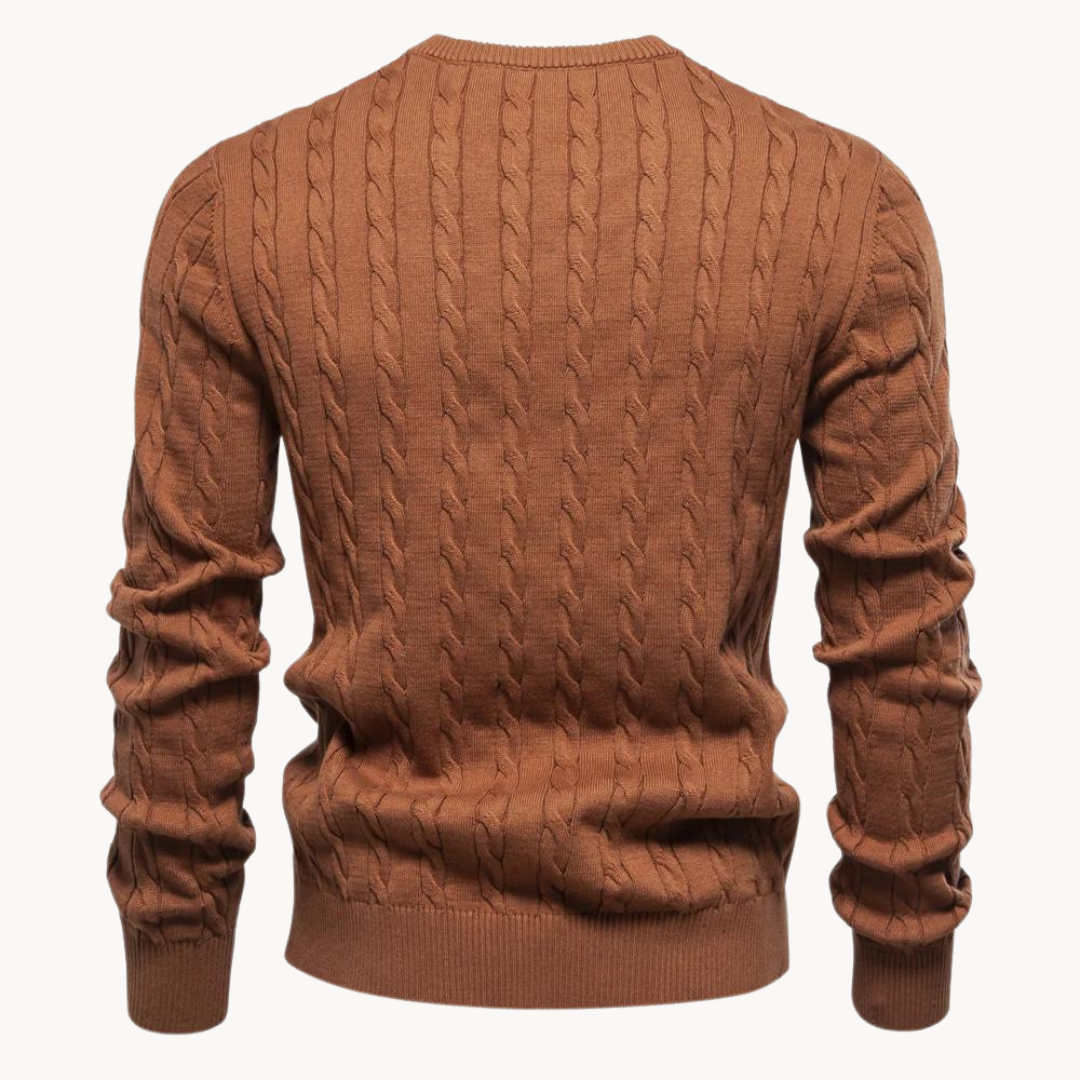 Kosta Zopfmusterpullover