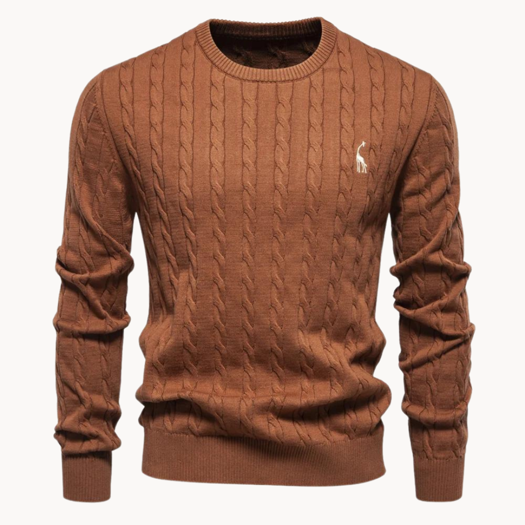 Kosta Zopfmusterpullover