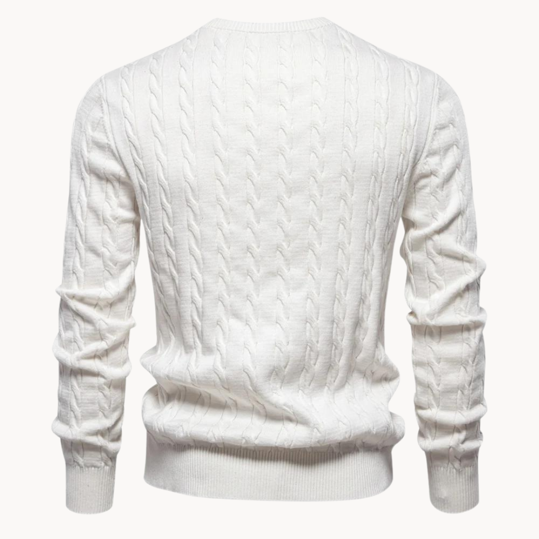 Kosta Zopfmusterpullover