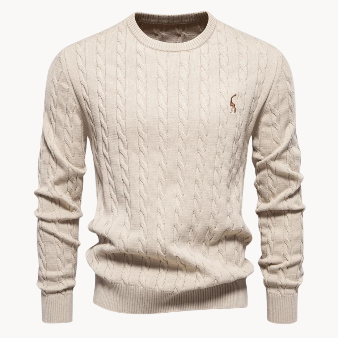 Kosta Zopfmusterpullover