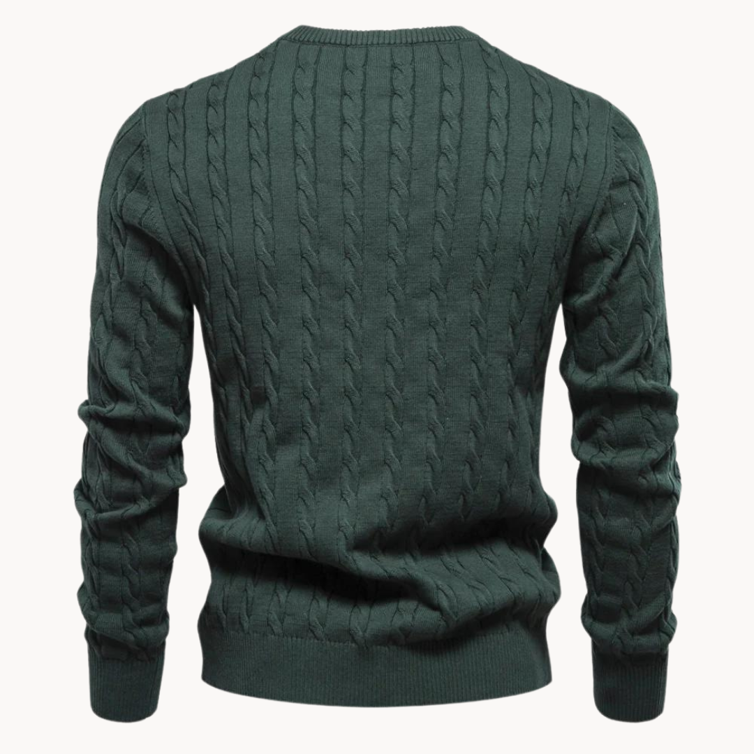 Kosta Zopfmusterpullover