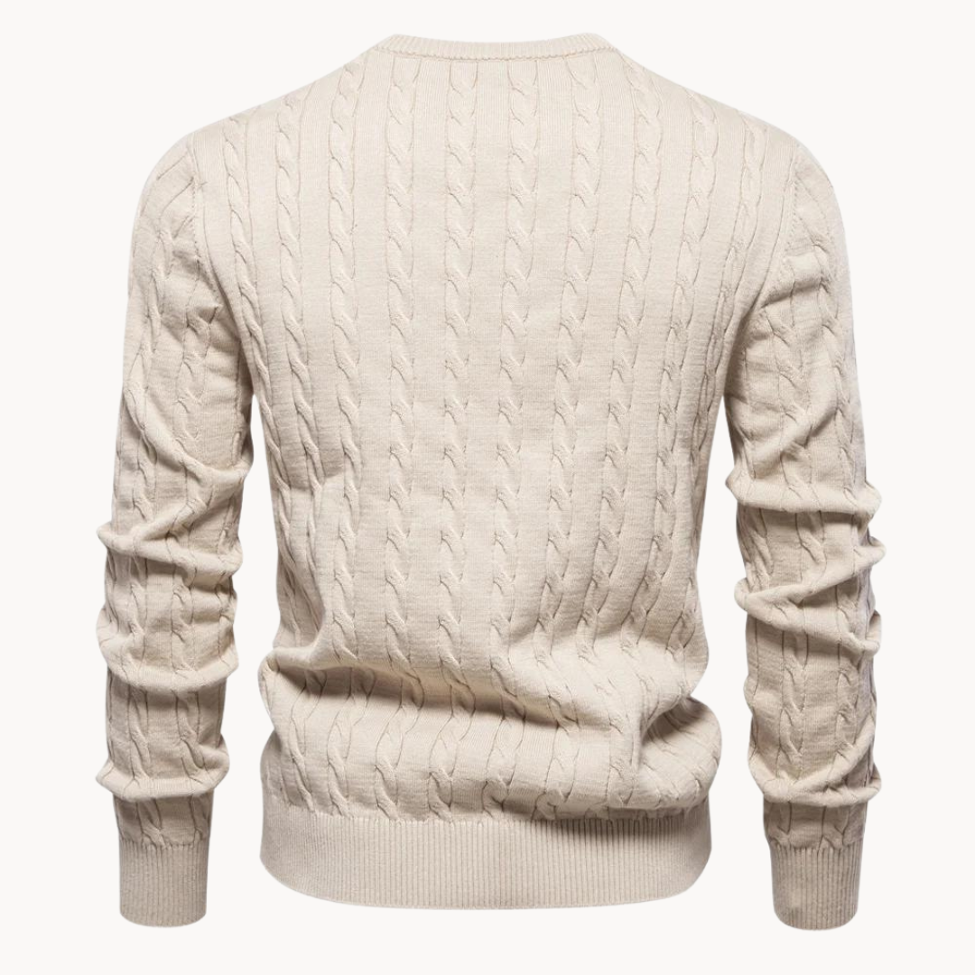 Kosta Zopfmusterpullover