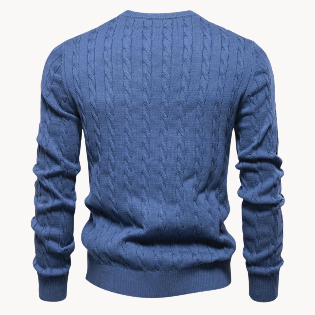 Kosta Zopfmusterpullover