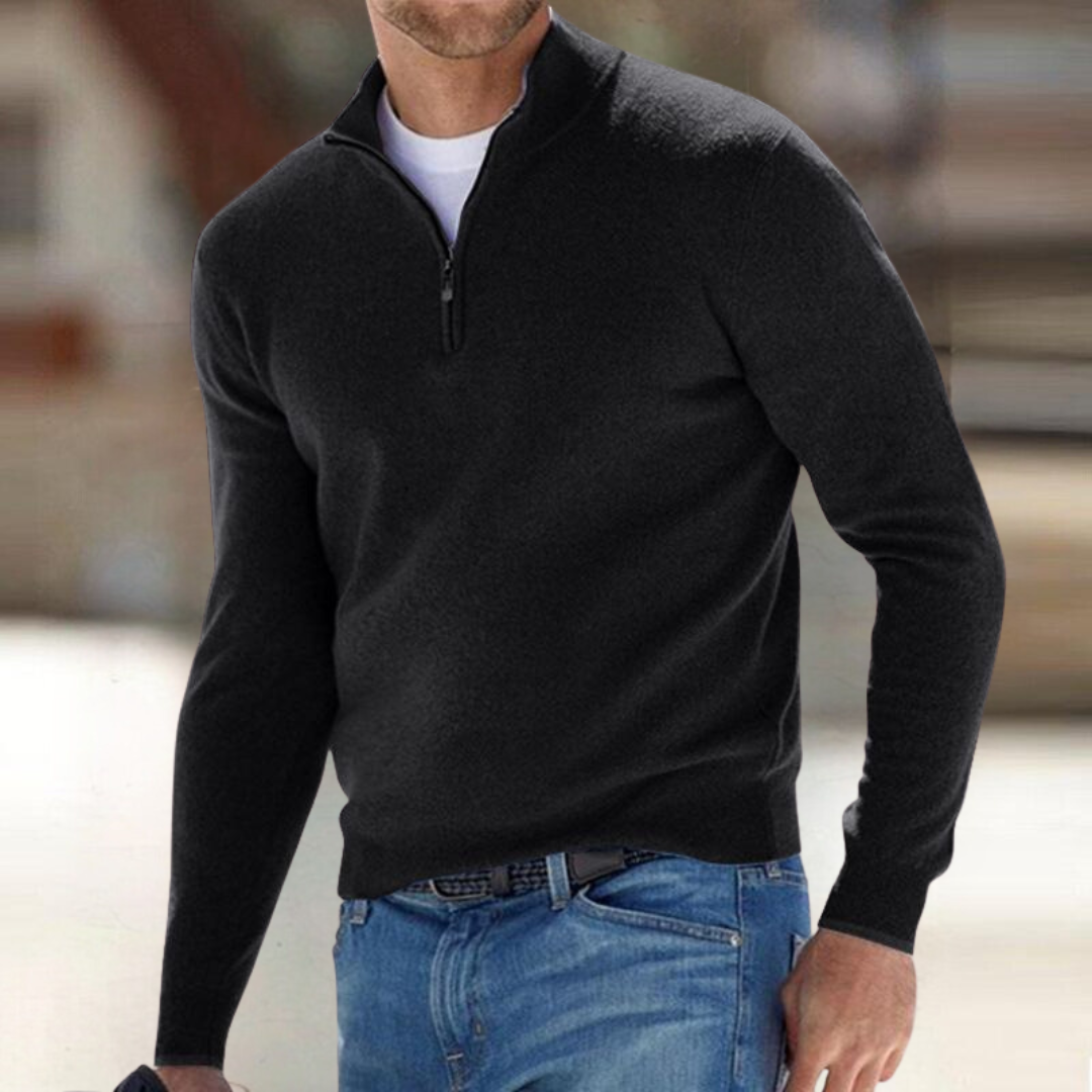 Santous Pullover mit Reißverschluss