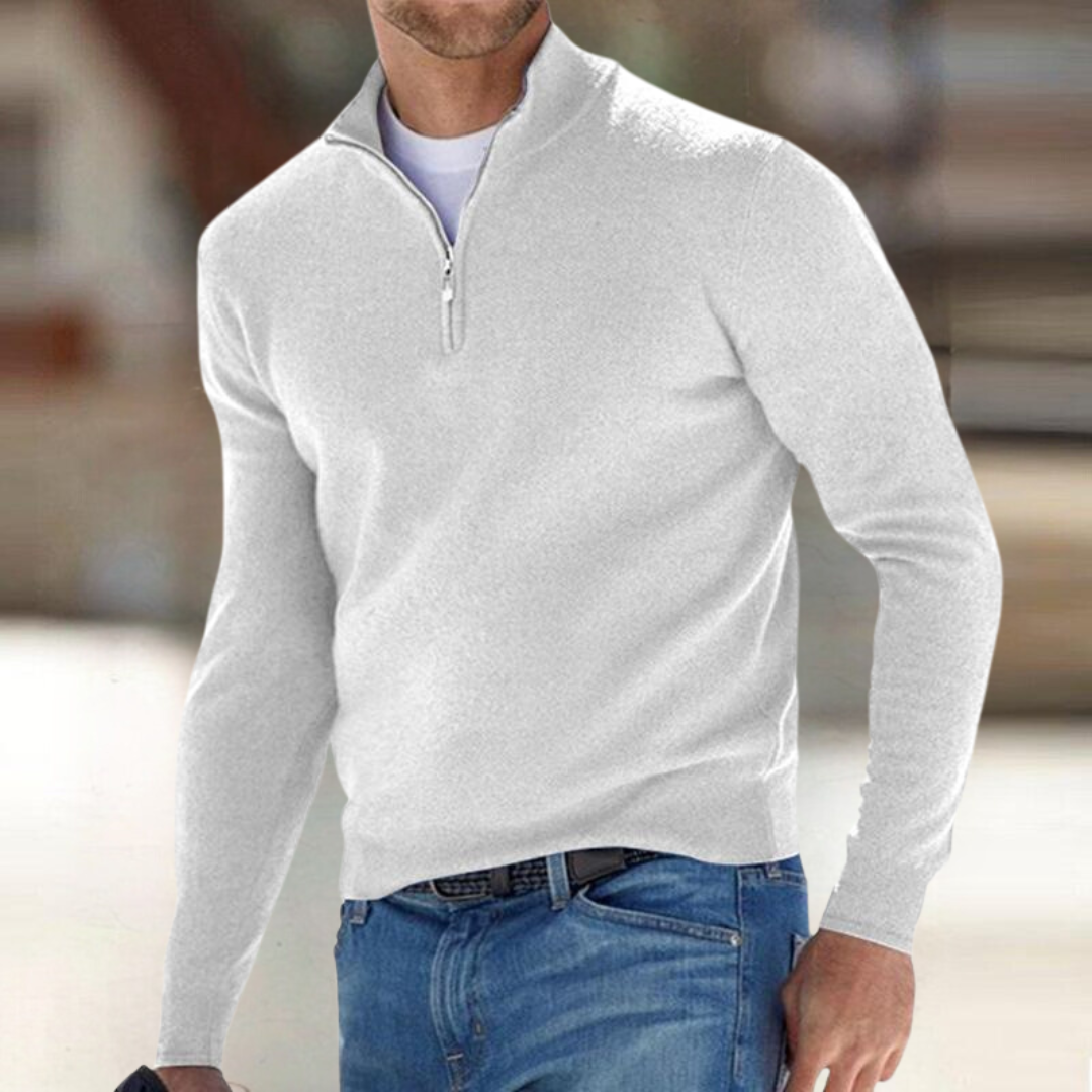 Santous Pullover mit Reißverschluss