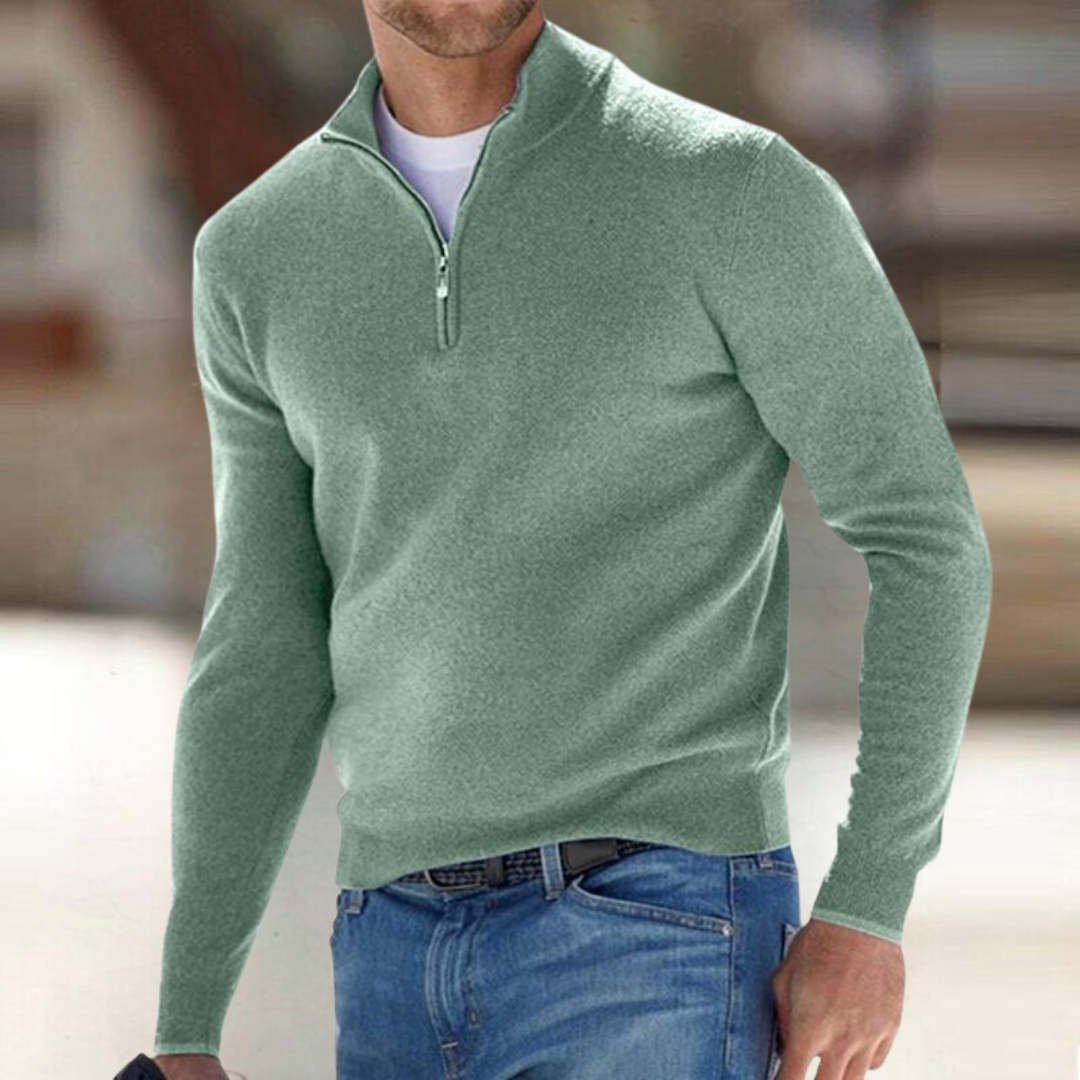 Santous Pullover mit Reißverschluss