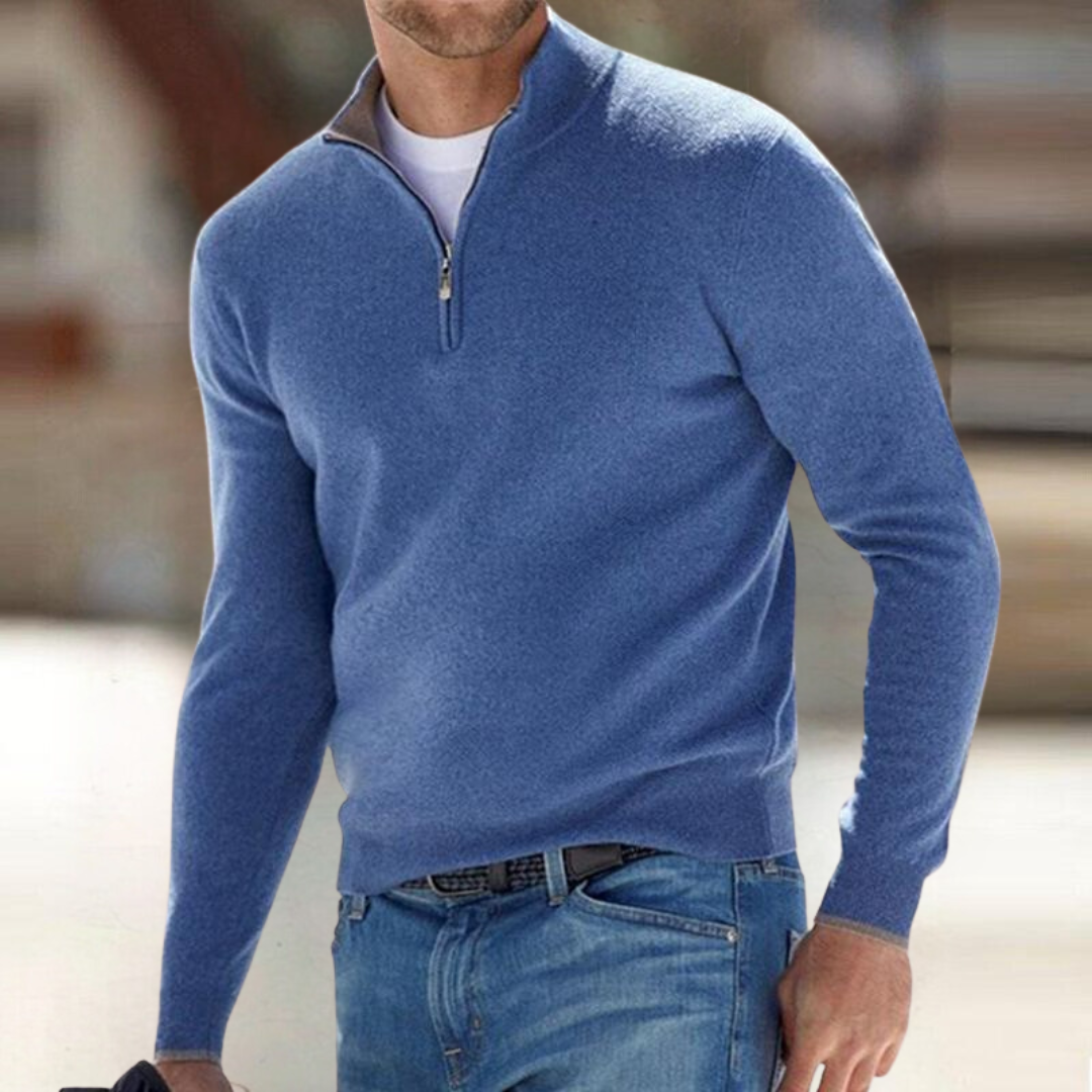 Santous Pullover mit Reißverschluss