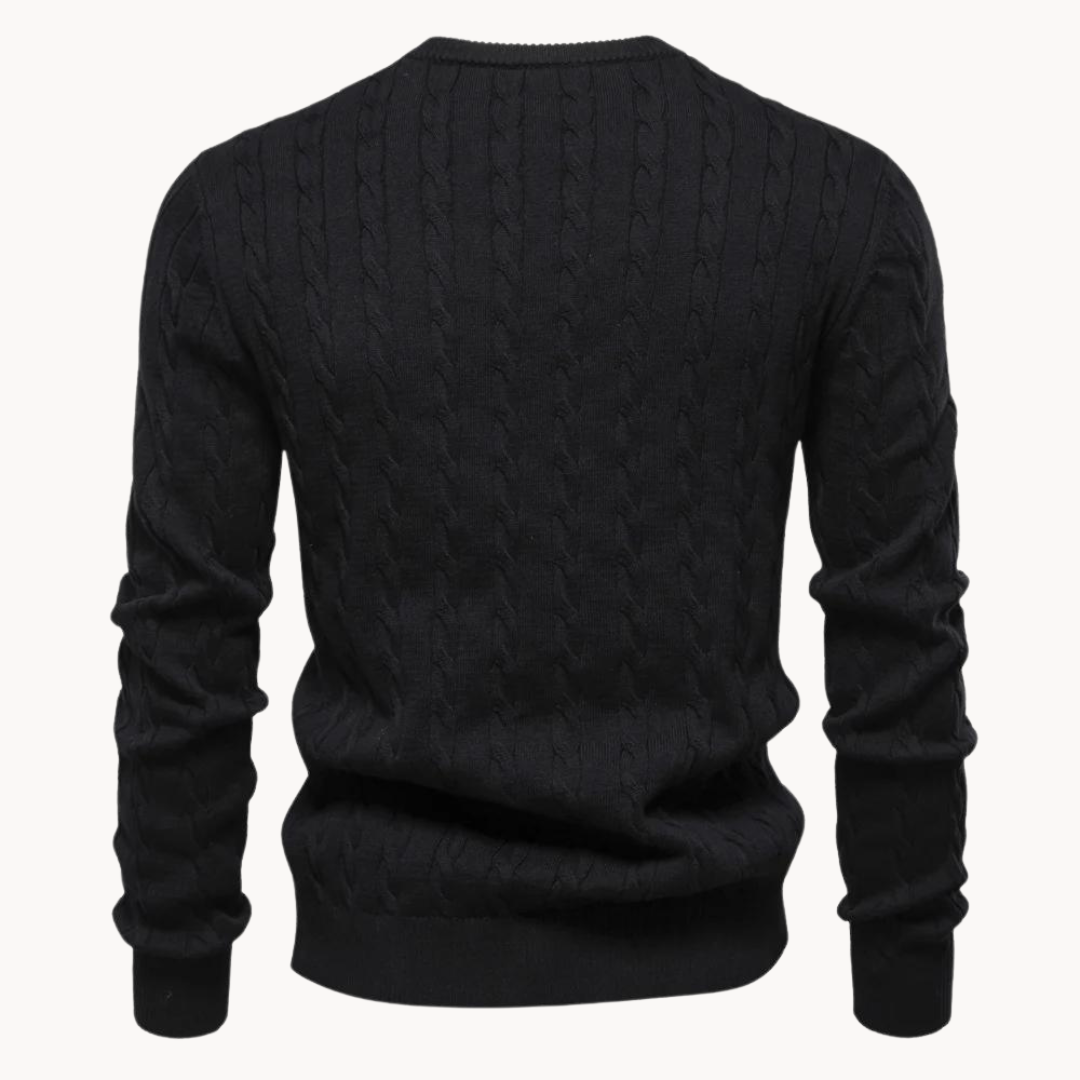 Kosta Zopfmusterpullover