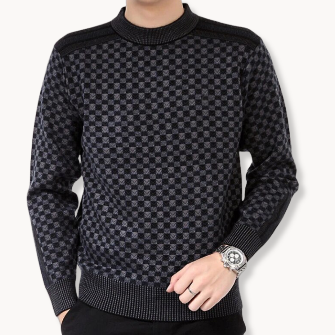 Pullover mit Raiden-Muster