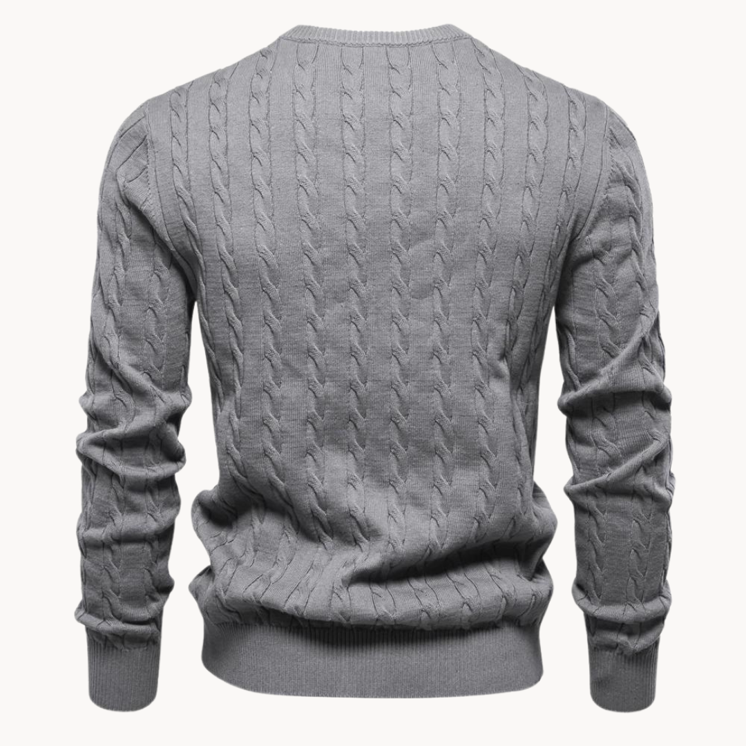 Kosta Zopfmusterpullover