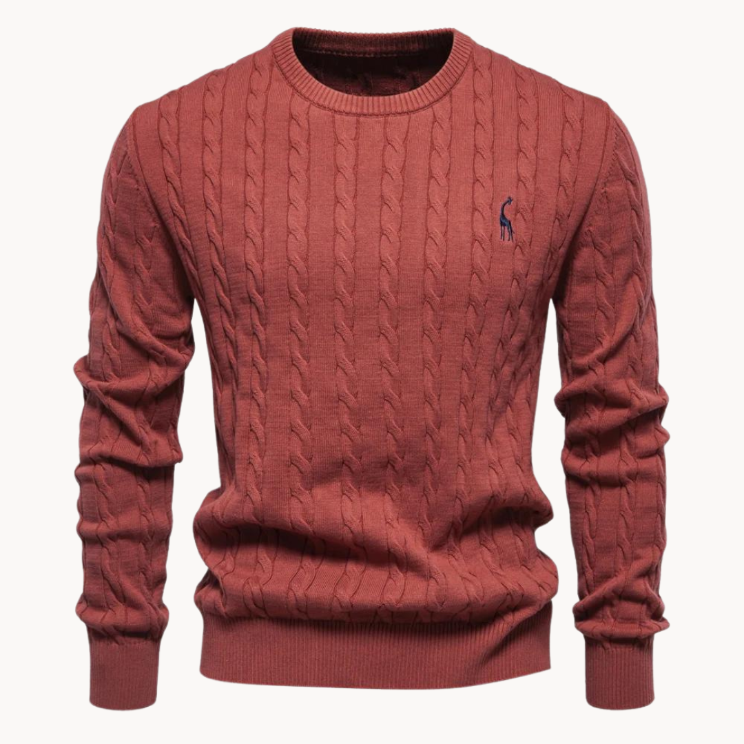 Kosta Zopfmusterpullover