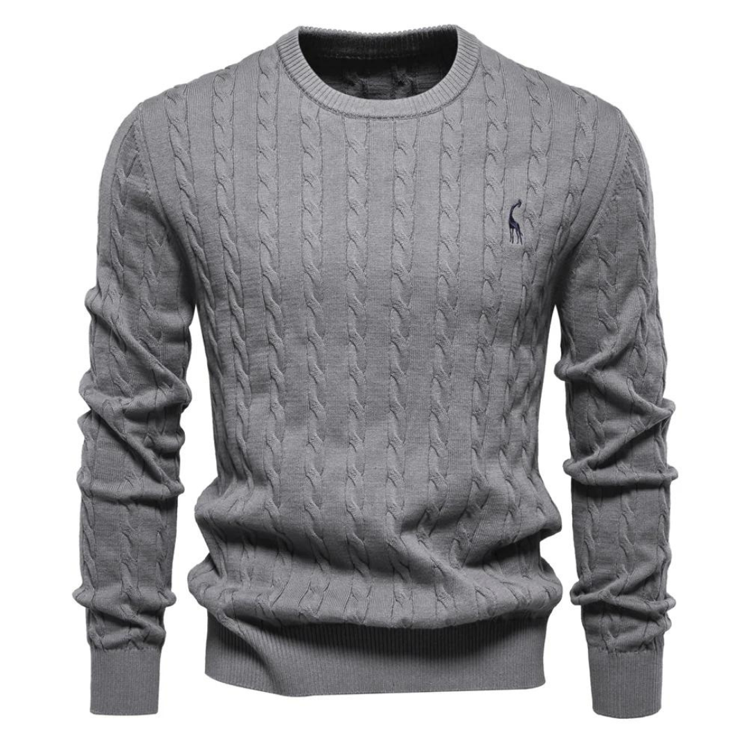 Kosta Zopfmusterpullover