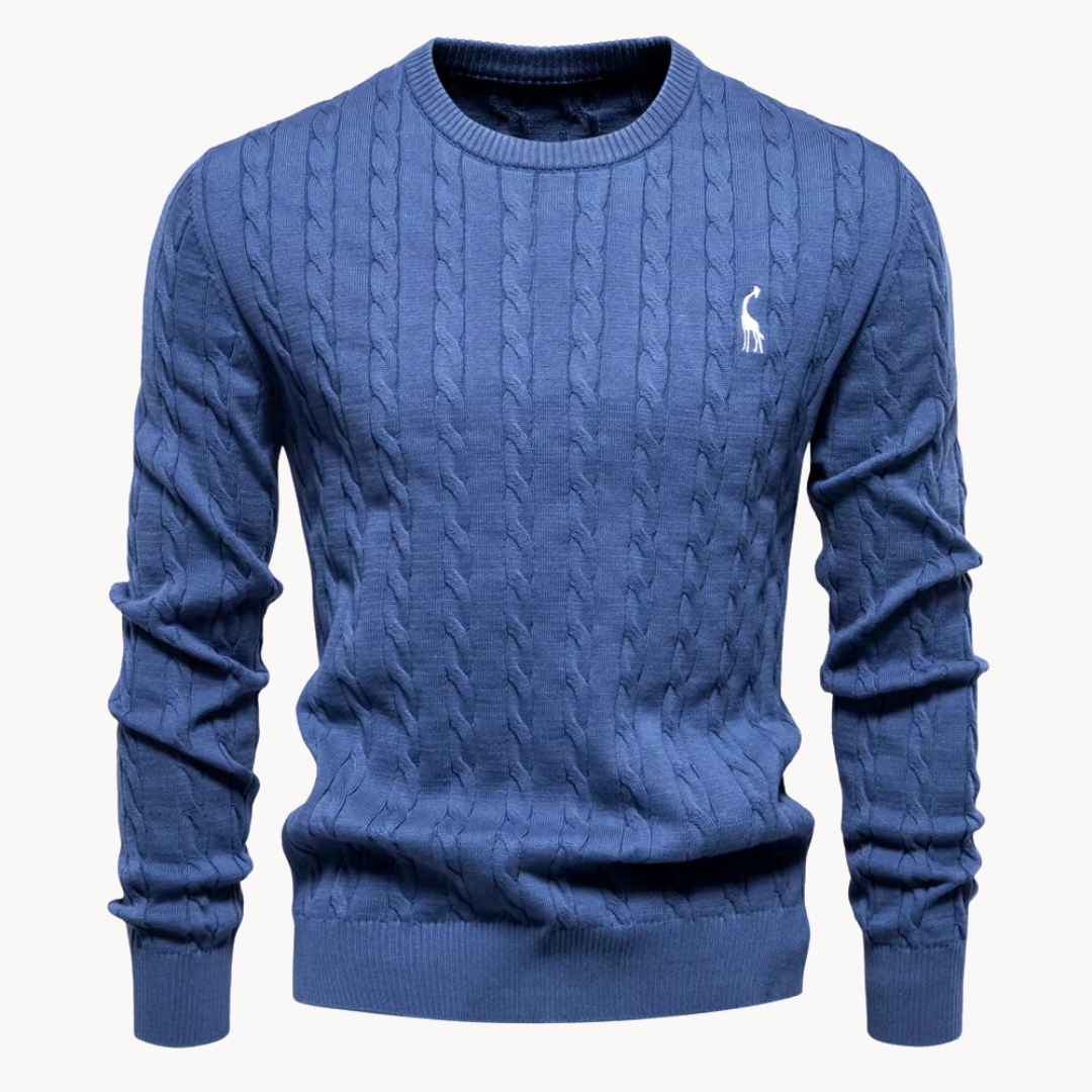 Kosta Zopfmusterpullover