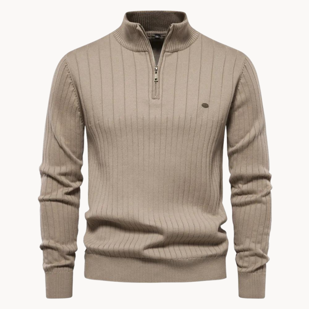 Jenson Pullover mit Viertelreißverschluss