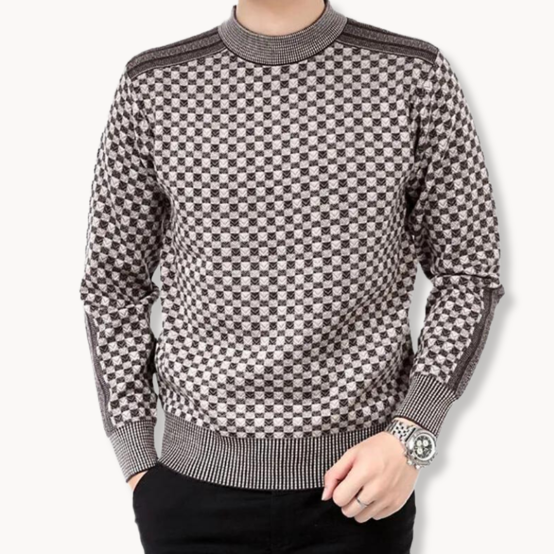 Pullover mit Raiden-Muster