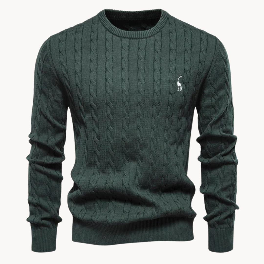 Kosta Zopfmusterpullover