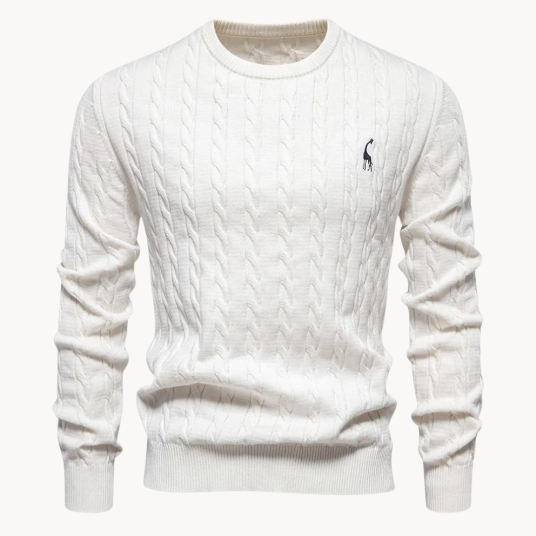 Kosta Zopfmusterpullover