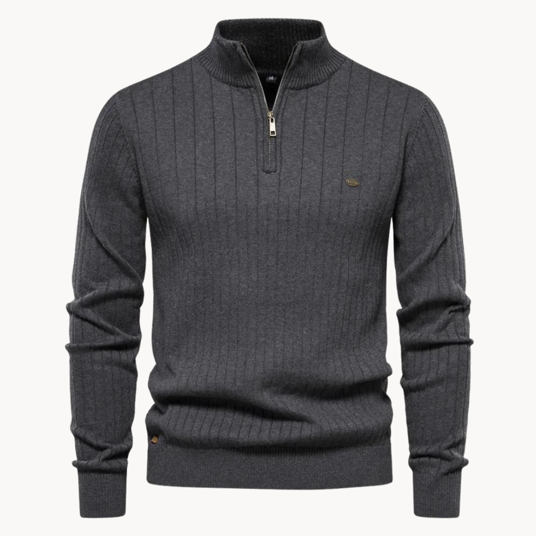 Jenson Pullover mit Viertelreißverschluss