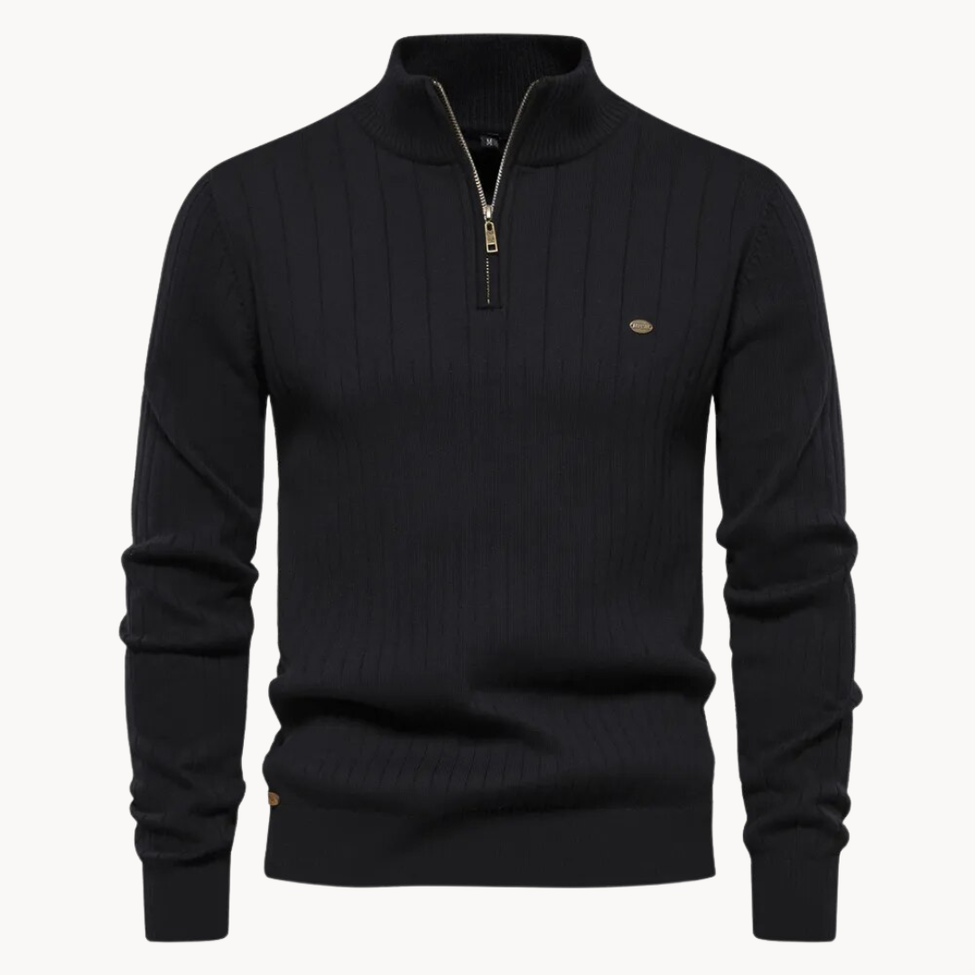 Jenson Pullover mit Viertelreißverschluss